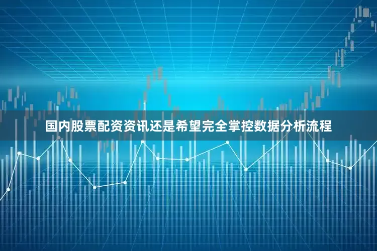 国内股票配资资讯还是希望完全掌控数据分析流程